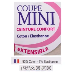 Culotte coupe mini Femme LINGERIE AU FEMININ