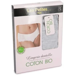 Culotte en coton biologique Femme LES PETITES...PARIS