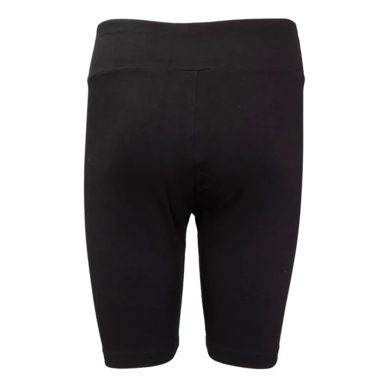 Cycliste élastique noir logo blanc Femme PUMA