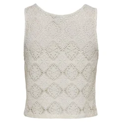 Débardeur à dentelle eva col rond regular Femme JDY