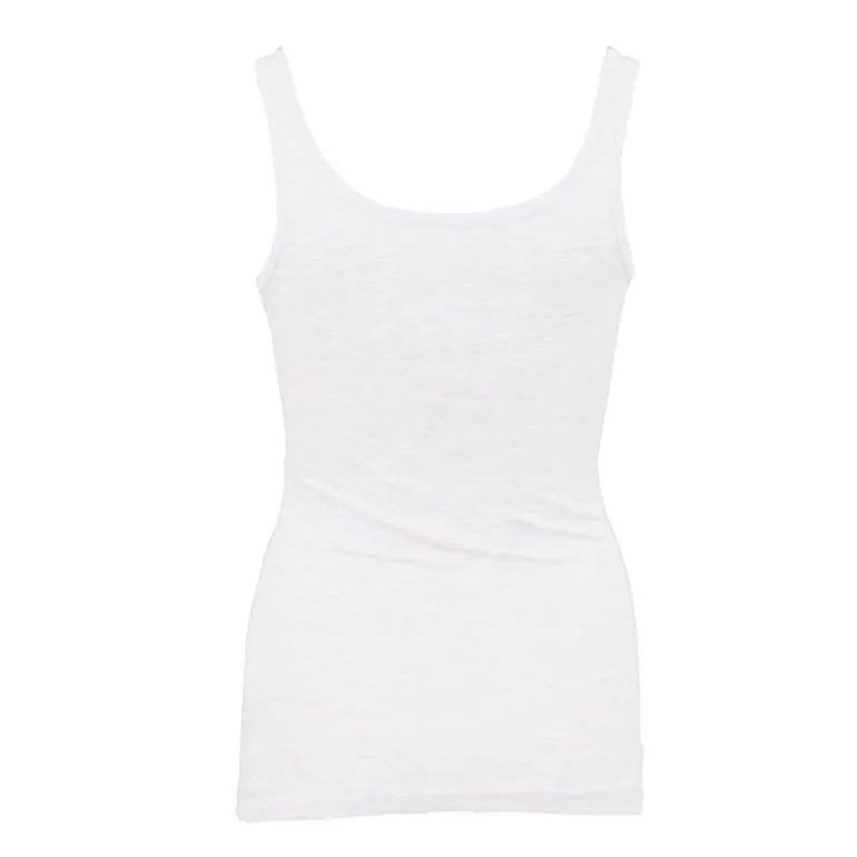 Débardeur ajusté en coton col rond Femme BILL TORNADE