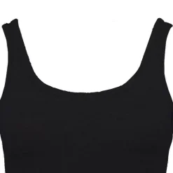 Débardeur ajusté en coton col rond Femme BILL TORNADE