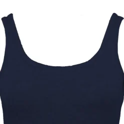 Débardeur ajusté en coton col rond Femme BILL TORNADE