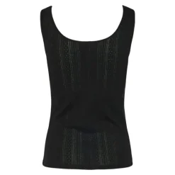 Débardeur col rond ajusté coton Femme PIECES