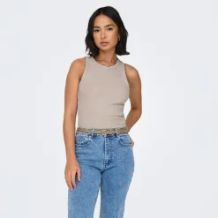 Débardeur côtelé Idole basique Femme ONLY