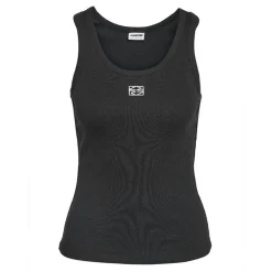 Débardeur judy col rond logo brodé Femme NOISY MAY