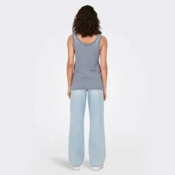 Débardeur sans manches col rond coupe droite Femme ONLY