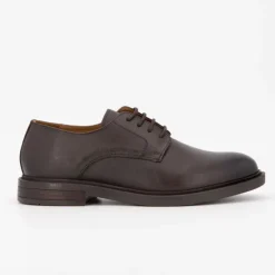Derbies à lacets basses cuir lisse Homme ELWIN