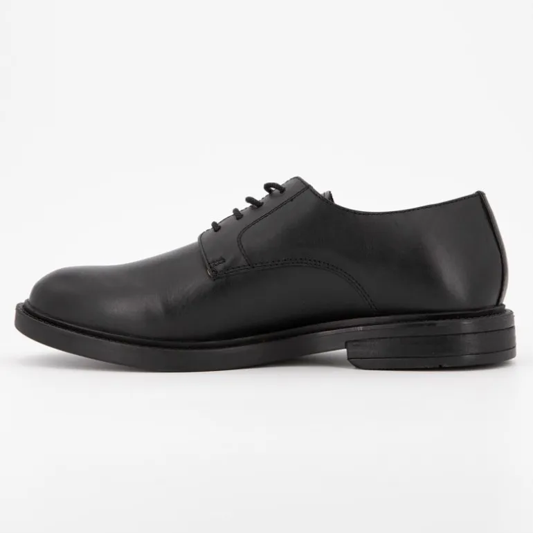 Derbies à lacets basses cuir lisse Homme ELWIN