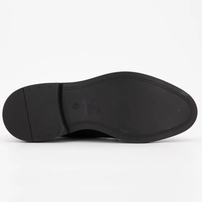 Derbies à lacets basses cuir lisse Homme ELWIN