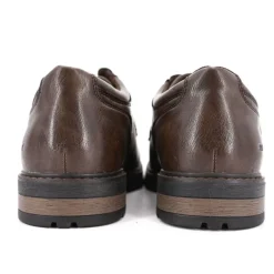 Derbies à lacets effet cuir grainé Homme ROMIKA