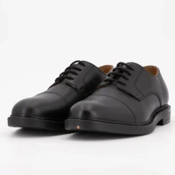 Derbies cuir à lacets avec surpiqures Homme ELWIN