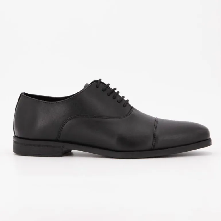 Derbies cuir lisse à lacets couleur unie Homme ELWIN