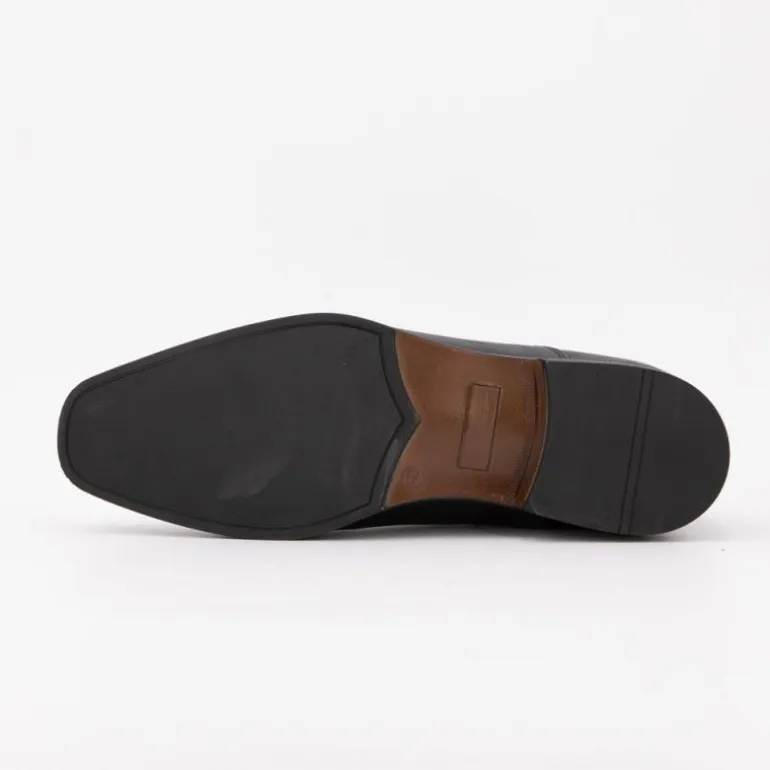 Derbies cuir lisse à lacets couleur unie Homme ELWIN