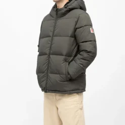 Doudoune à capuche courte zippée Homme COMPAGNIE DE CALIFORNIE