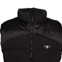 Doudoune bi matière sans manches Hugo col cheminée Homme BILL TORNADE