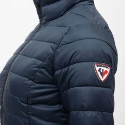 Doudoune fine ajustée matelassée poches zippées col cheminée Femme ROSSIGNOL