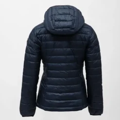 Doudoune fine couleur unie avec capuche drapeau sur l'épaule Femme ROSSIGNOL