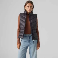 Doudoune gilet sans manches zippée femme VERO MODA