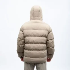 Doudoune interest zip noir avec capuche Homme DEELUXE 74