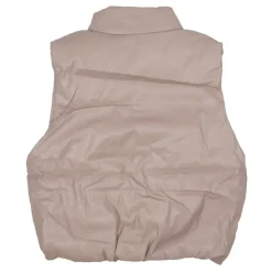 Doudoune sans manche similicuir zippée col montant Fille CXL BY CHRISTIAN LACROIX