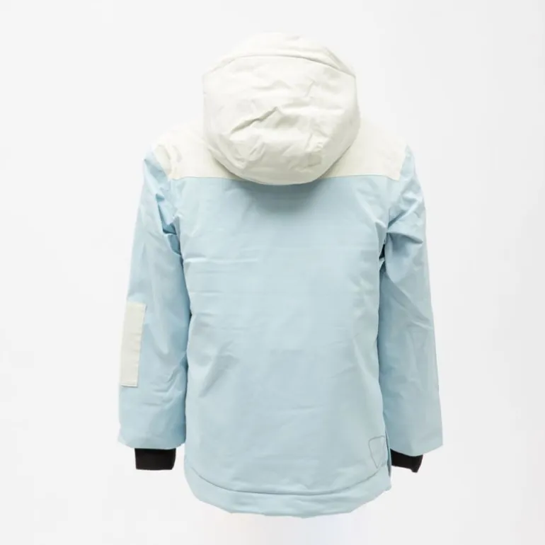 Doudoune softshell bleu ciel avec capuche intérieur polaire Enfant ROSSIGNOL