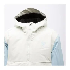 Doudoune softshell bleu ciel avec capuche intérieur polaire Enfant ROSSIGNOL