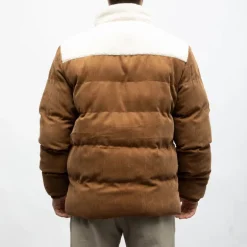 Doudoune velours sherpa cambridge zippée Homme DEELUXE 74