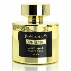 Eau de parfum CONFIDENTIAL PRIVATE GOLD 100ml Mixte LATTAFA
