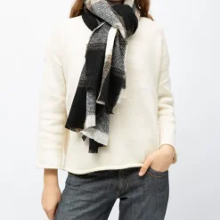 Echarpe à carreaux 70x200cm Mixte MANOUKIAN