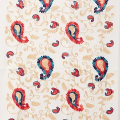 Echarpe brodée avec motif cachemire 70x185cm Femme GERARD PASQUIER