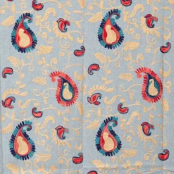 Echarpe brodée avec motif cachemire 70x185cm Femme GERARD PASQUIER