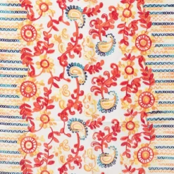 Echarpe broderie colorée70x185cm Femme GERARD PASQUIER