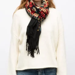 Echarpe broderie colorée70x185cm Femme GERARD PASQUIER