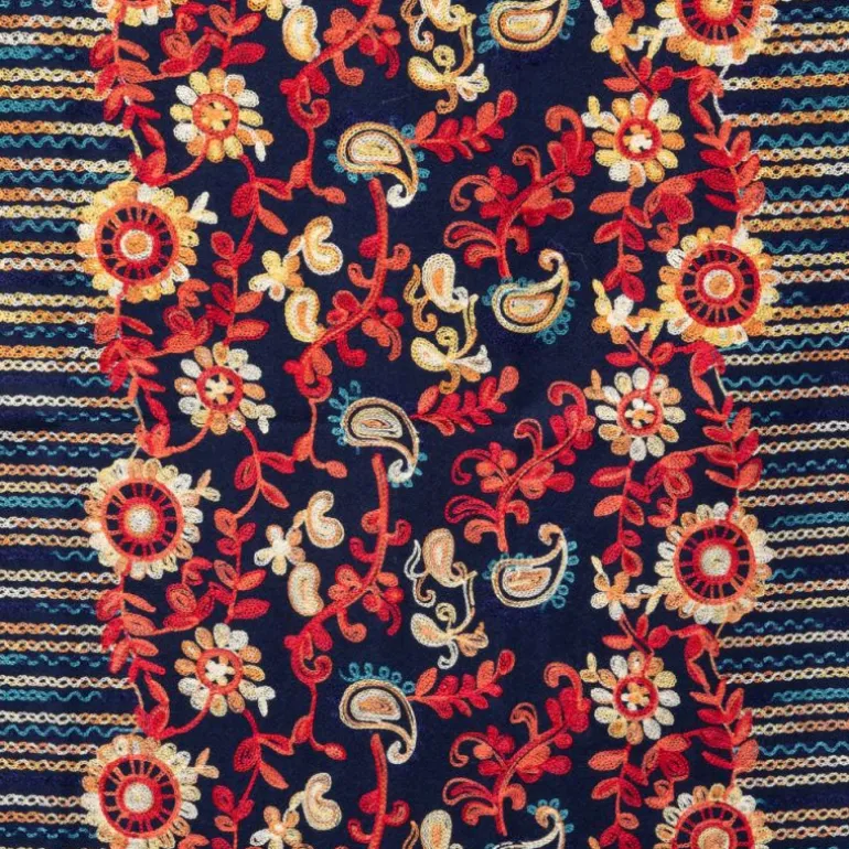 Echarpe broderie colorée70x185cm Femme GERARD PASQUIER