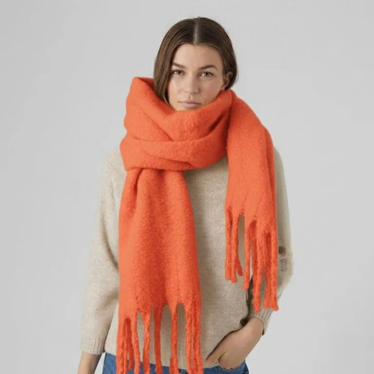Echarpe chaude 50x200 cm franges Femme VERO MODA