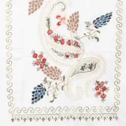 Echarpe douce avec broderie 70x185cm Femme GERARD PASQUIER