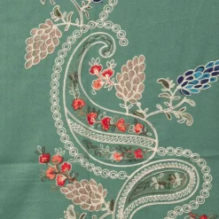 Echarpe douce avec broderie 70x185cm Femme GERARD PASQUIER