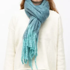 Echarpe douce épaisse tissu chiné 50x180cm bi color Mixte MANOUKIAN