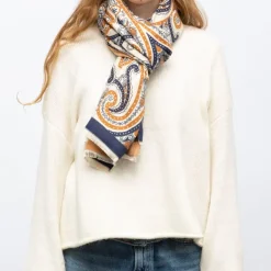 Echarpe imprimé cachemire 90x180cm Femme GERARD PASQUIER