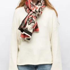 Echarpe imprimé cachemire 90x180cm Femme GERARD PASQUIER
