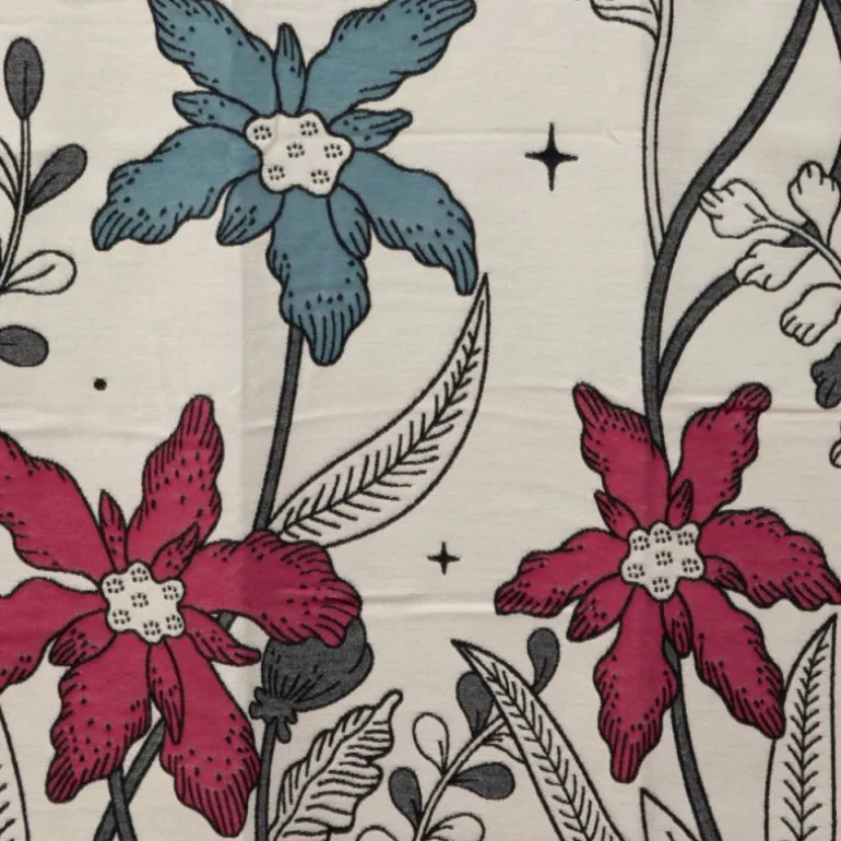 Echarpe imprimé fleurs jaquard 90x180cm Femme GERARD PASQUIER