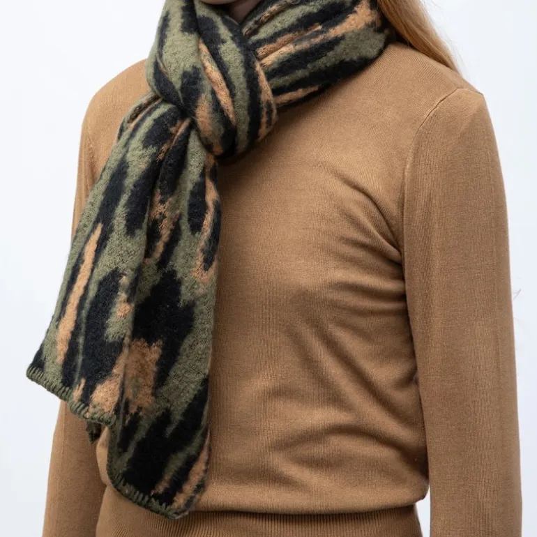 Echarpe maude imprimé animal Femme ONLY