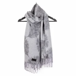 Echarpe motif plume 70x180 cm evorine Femme RODIER