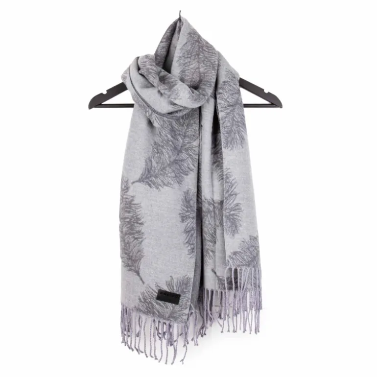 Echarpe motif plume 70x180 cm evorine Femme RODIER