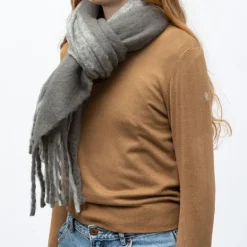 Echarpe noir blanc 50 x 190cm gp hh 252661 Femme GERARD PASQUIER