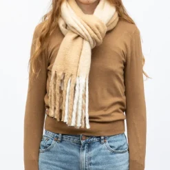 Echarpe noir blanc 50 x 190cm gp hh 252661 Femme GERARD PASQUIER