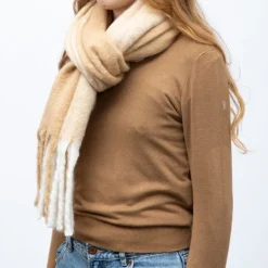 Echarpe noir blanc 50 x 190cm gp hh 252661 Femme GERARD PASQUIER