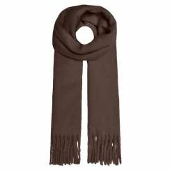 Echarpe oversize unie maxi franges Femme ONLY