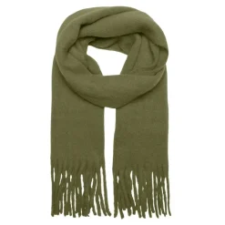 Echarpe oversize unie maxi franges Femme ONLY